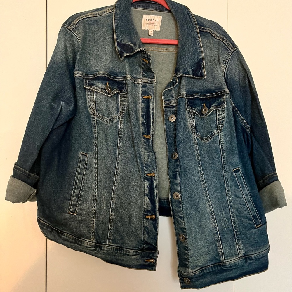 TORRID Plus Size Denim Jacket